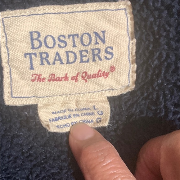 Boston Trader Men's Black and Blue Plaid Jacket - Picture 2 of 7